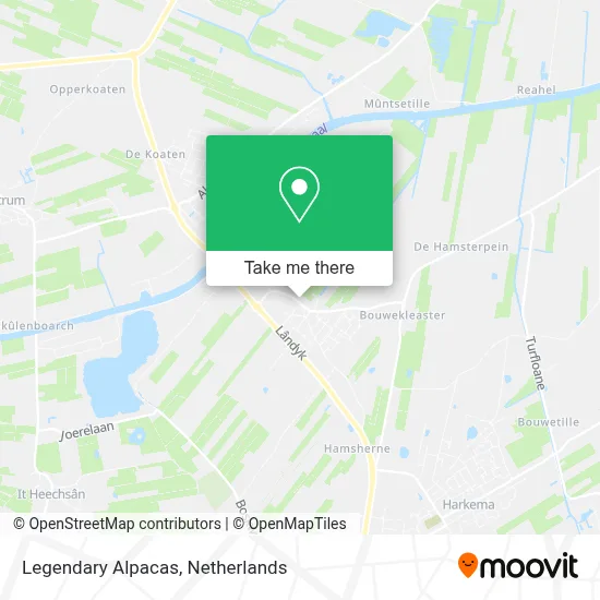 Legendary Alpacas map