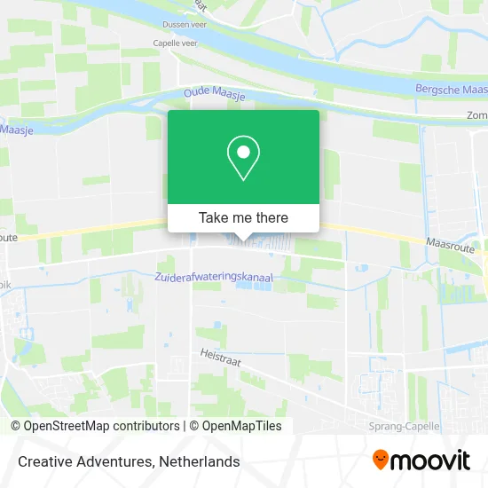 Creative Adventures map