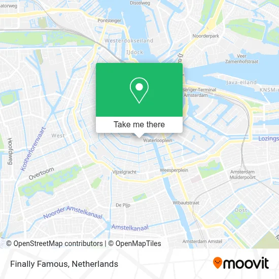 Finally Famous map