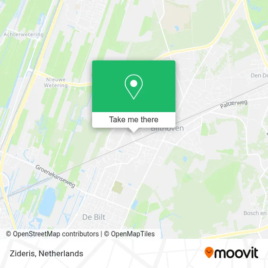 Zideris map