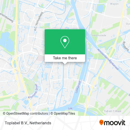Toplabel B.V. map