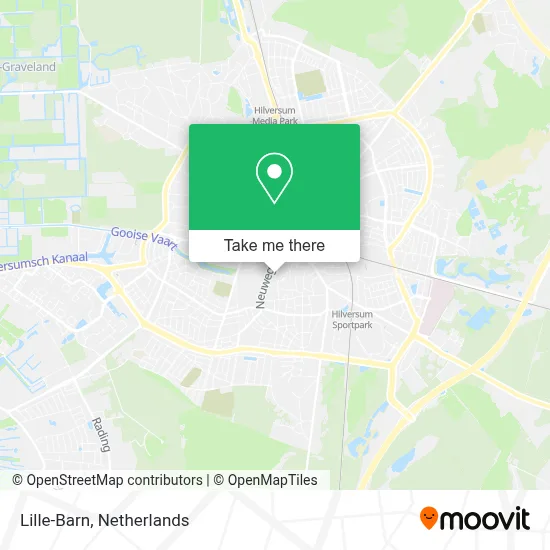 Lille-Barn map