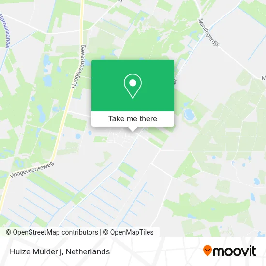 Huize Mulderij map