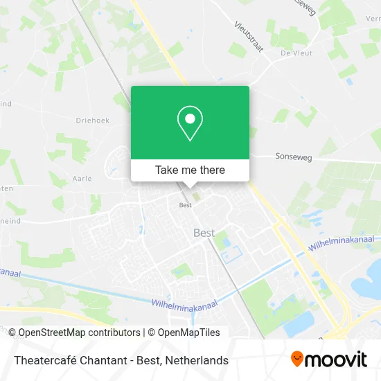 Theatercafé Chantant - Best map
