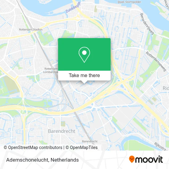 Ademschonelucht map