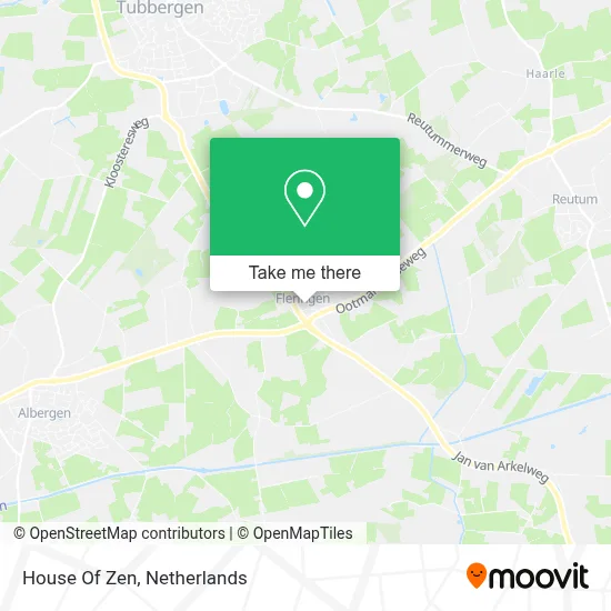 House Of Zen map