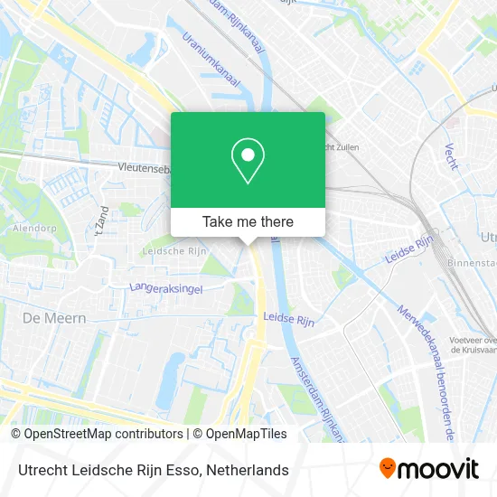 Utrecht Leidsche Rijn Esso map