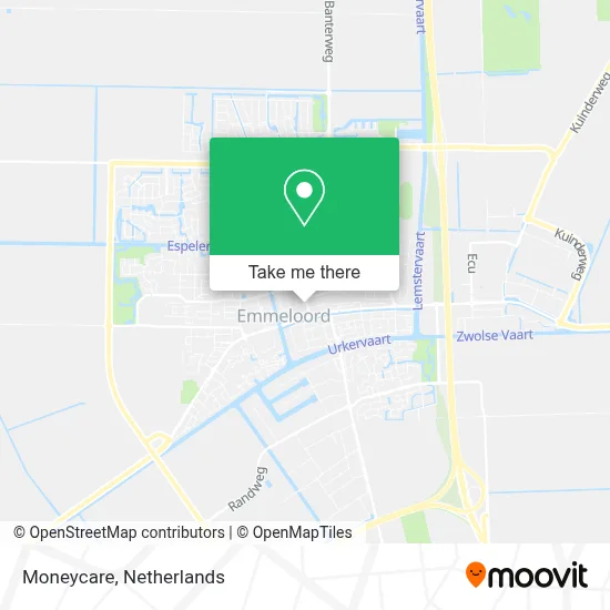 Moneycare map
