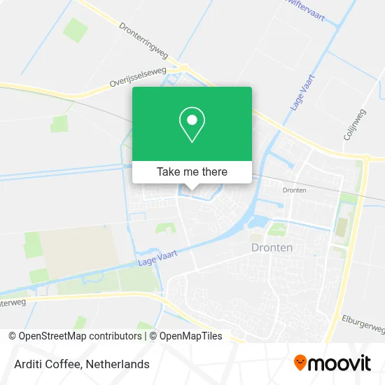 Arditi Coffee map