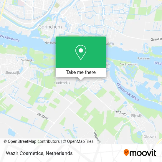 Wazir Cosmetics map