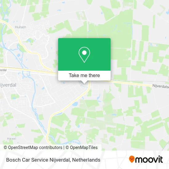 Bosch Car Service Nijverdal map