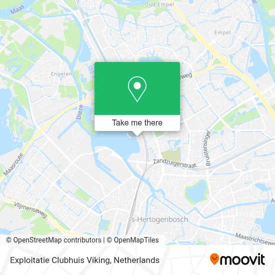 Exploitatie Clubhuis Viking map
