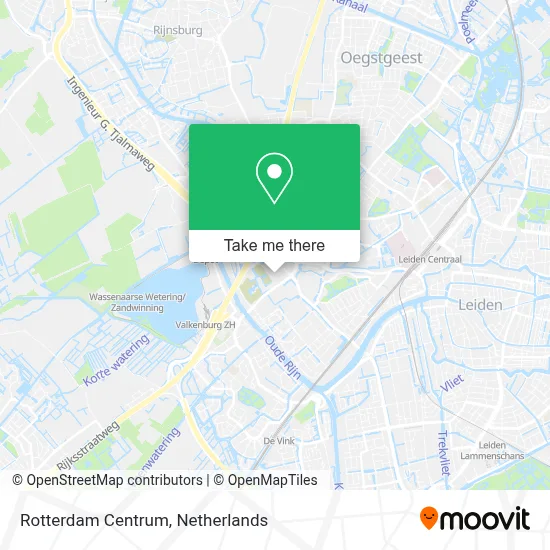 Rotterdam Centrum map