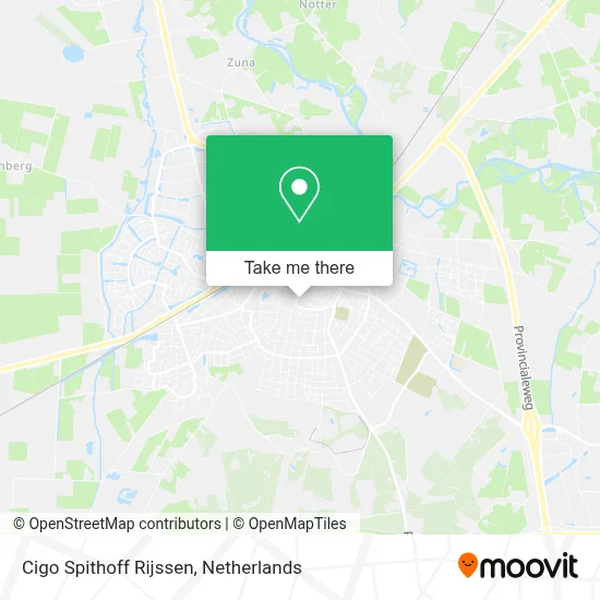 Cigo Spithoff Rijssen map
