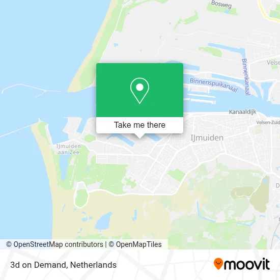 3d on Demand map