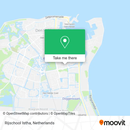 Rijschool Istha map