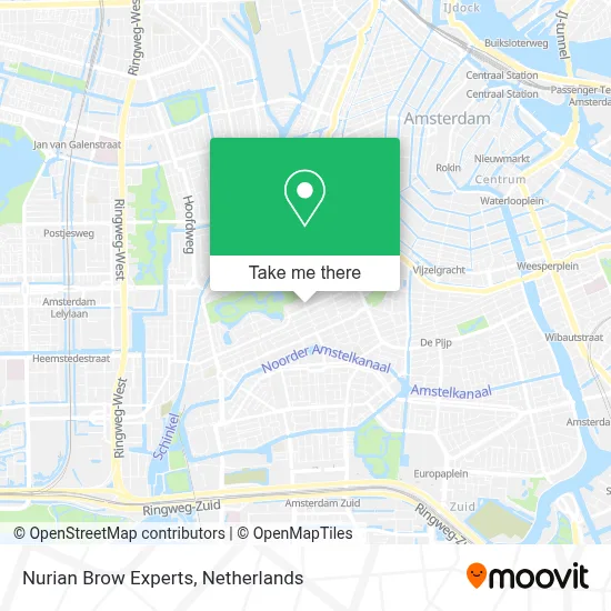 Nurian Brow Experts map