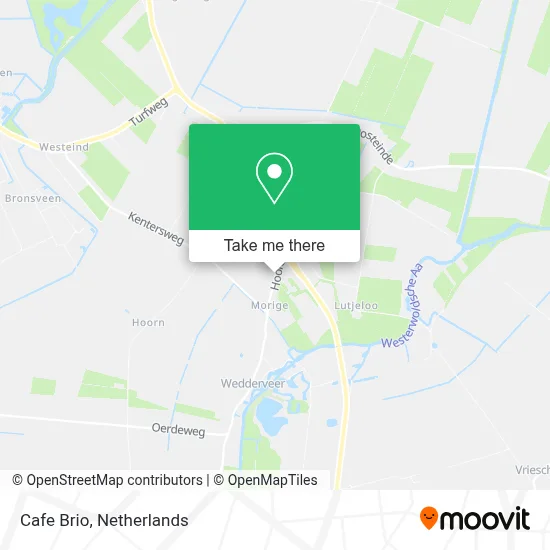Cafe Brio map