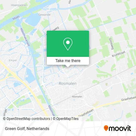 De Groene Golf Karte
