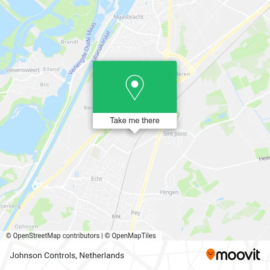 Johnson Controls map