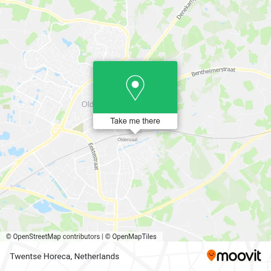Twentse Horeca map