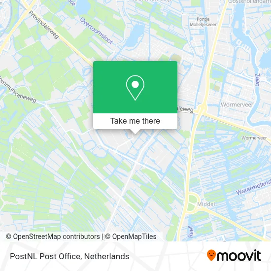 Postnl Postkantoor map