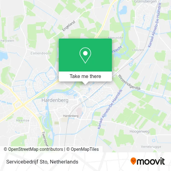 Servicebedrijf Sto map