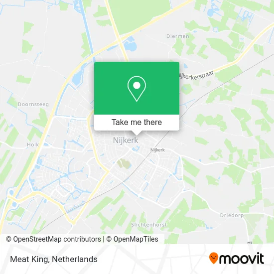 Meat King map