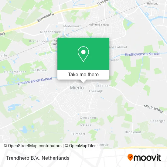 Trendhero B.V. map