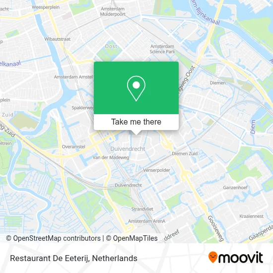 Restaurant De Eeterij map