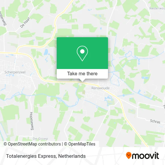 Totalenergies Express map