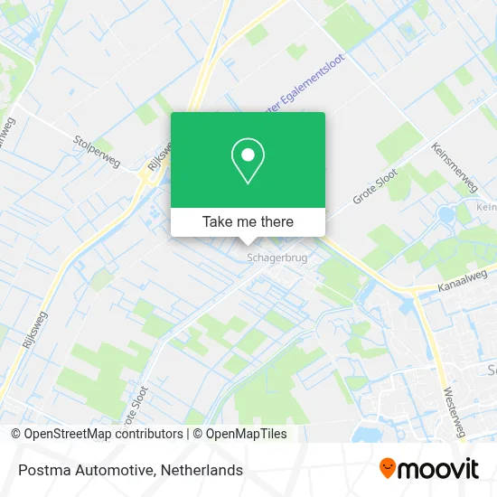Postma Automotive map