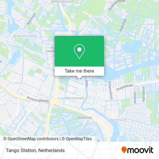 Tango Station map