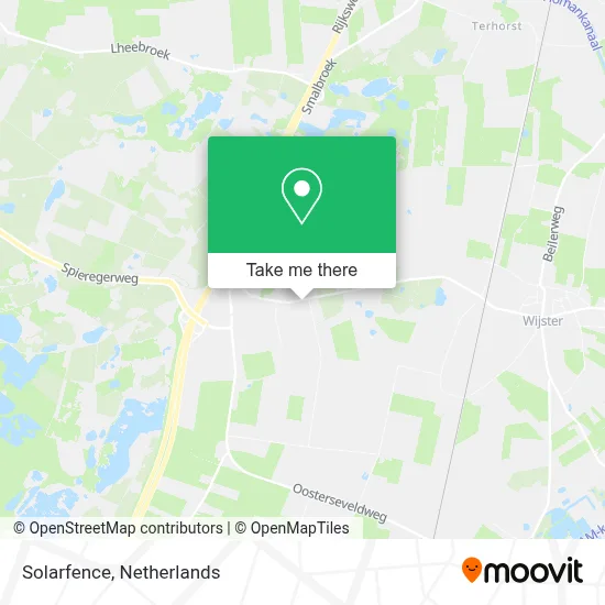 Solarfence map