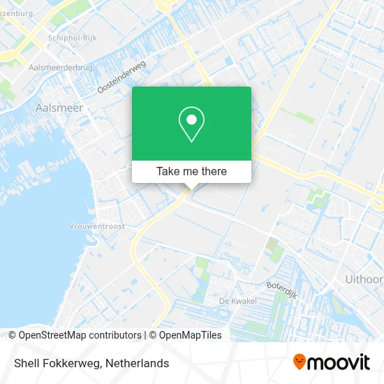 Shell Fokkerweg map