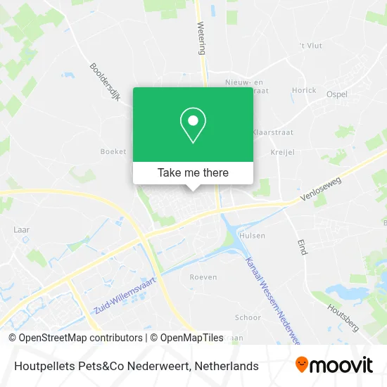 Houtpellets Pets&Co Nederweert map