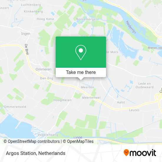 Argos Station map