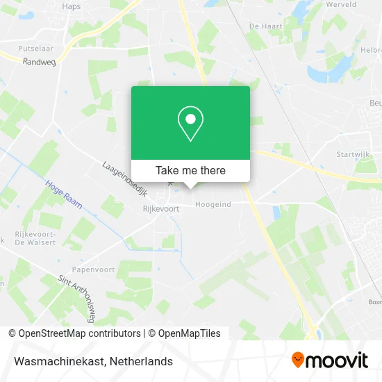 Wasmachinekast map
