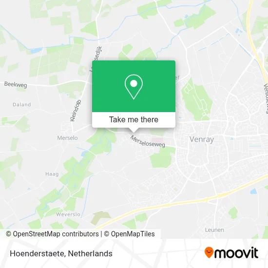 Hoenderstaete map