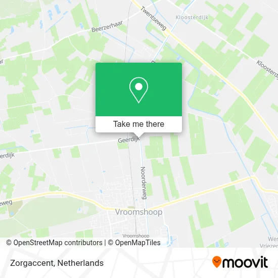 Zorgaccent map