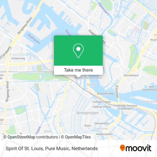 Spirit Of St. Louis,  Pure Music map