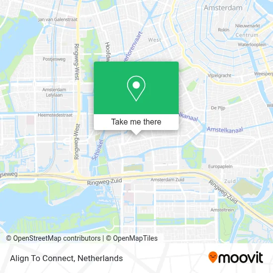 Align To Connect map