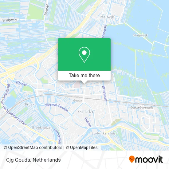 Cjg Gouda map