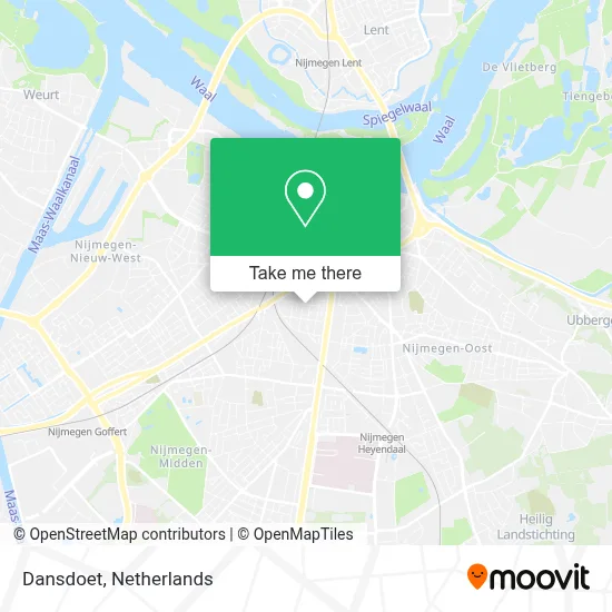 Dansdoet map