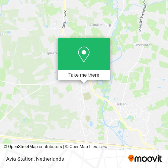 Avia Station map