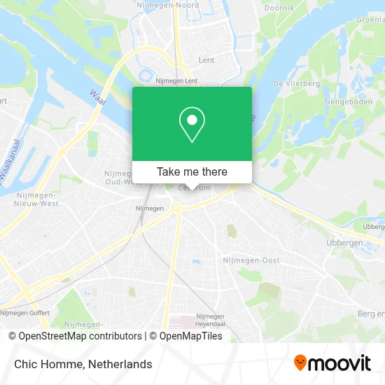 Chic Homme map