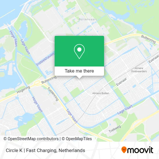 Circle K | Fast Charging Karte