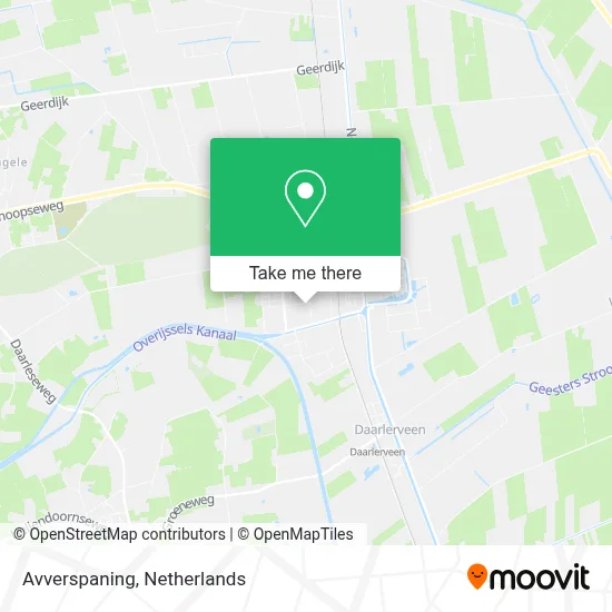 Avverspaning map