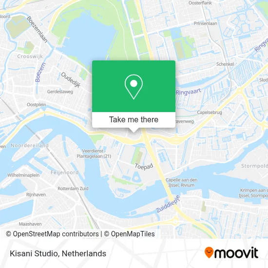 Kisani Studio map