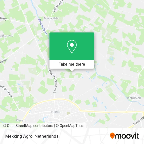Mekking Agro map